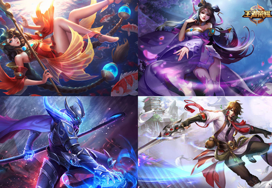 《王者荣耀》最受欢迎英雄排行TOP5